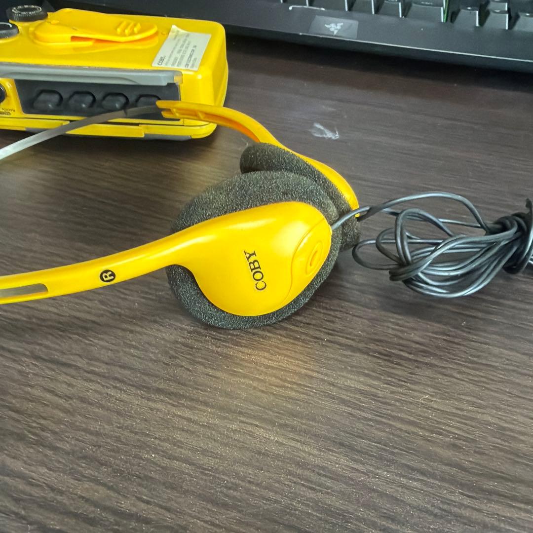 【希少レア】COBY CX-56 カセットプレーヤー AM/FMラジオチューナー