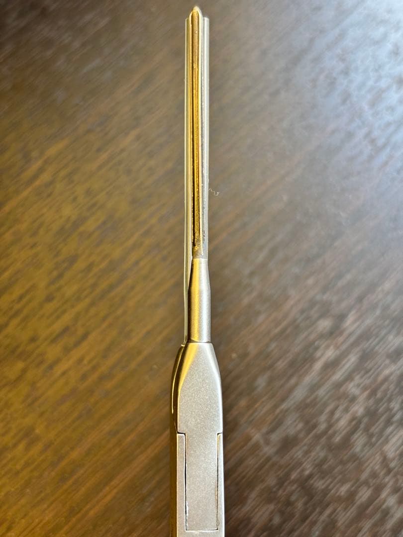 未使用品　シルバーアイロン 1.8ミリ超極細アイロン　廃盤品　 /レンツアイロン