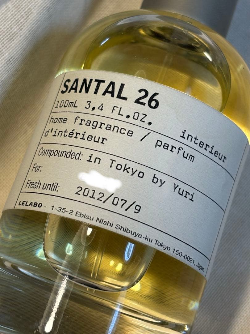 香水(ユニセックス) LE LABO SANTAL26 100ml