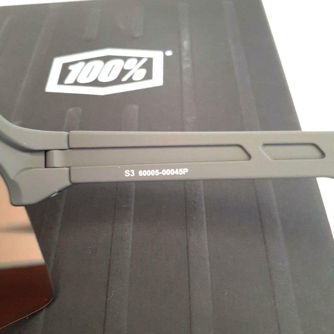 新モデル 100% S3 グレイ コッパー ワンハンドレッド サングラス