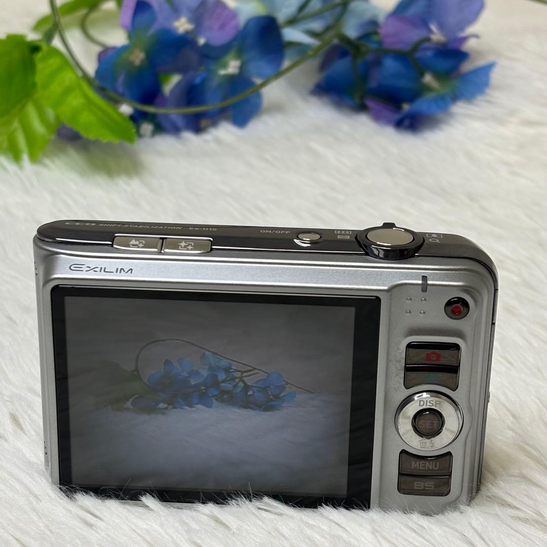 CASIO カメラ　エクシリム　EX-H10 シルバー コンデジ　動作品