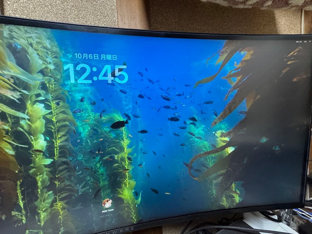 ALIENWARE AW3420DW 34インチ湾曲型モニター