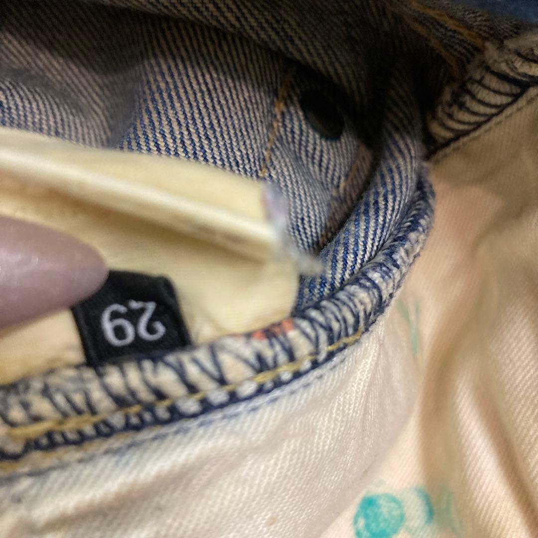 HYSTERIC GLAMOUR デニムパンツ y2k ダメージ加工　D29