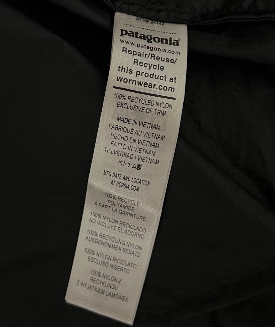 【patagonia パタゴニア】メンズ・フーディニ・ジャケット※Ｍ・ブラック