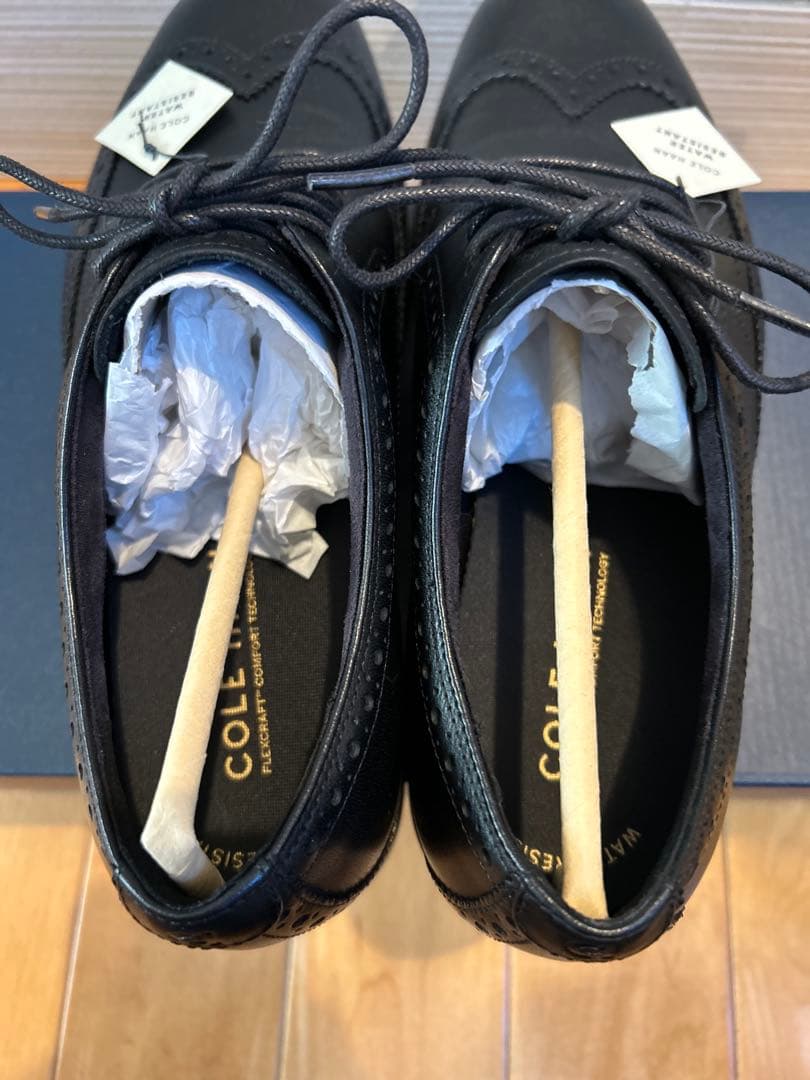 【新品・未使用】コールハーン ハーモングランド ウィングチップ オックスフォード