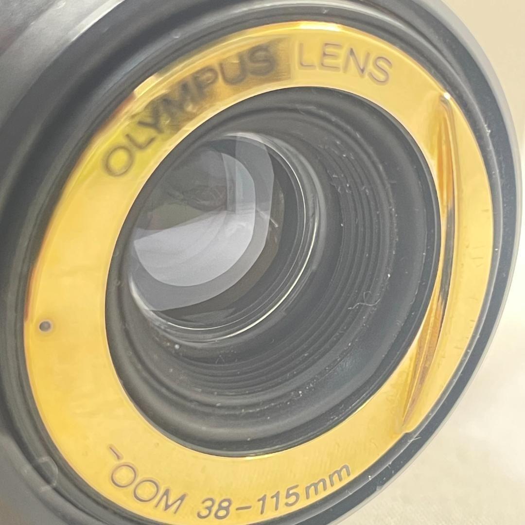 【動作確認済】OLYMPUS μ ZOOM 115 DELUXE フィルムカメラ