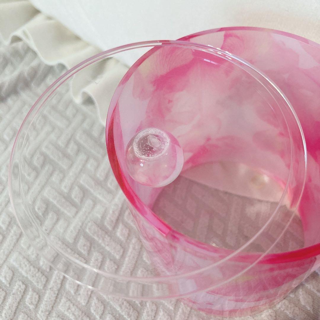 Rady コットンケース 小物入れ 綿棒入れ フラワー