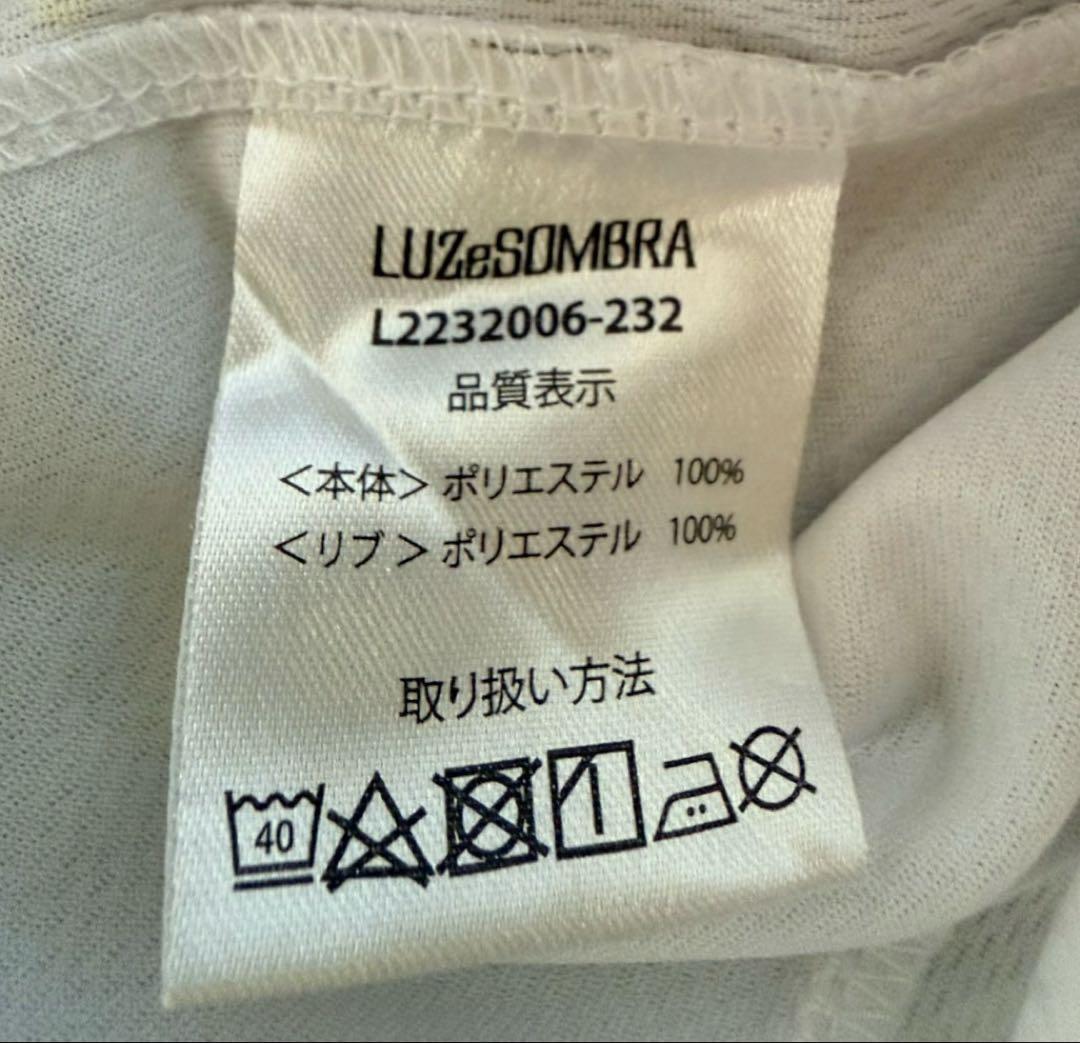 美品 LUZeSOMBRA プラクティスシャツ ハーフパンツ 白 140cm