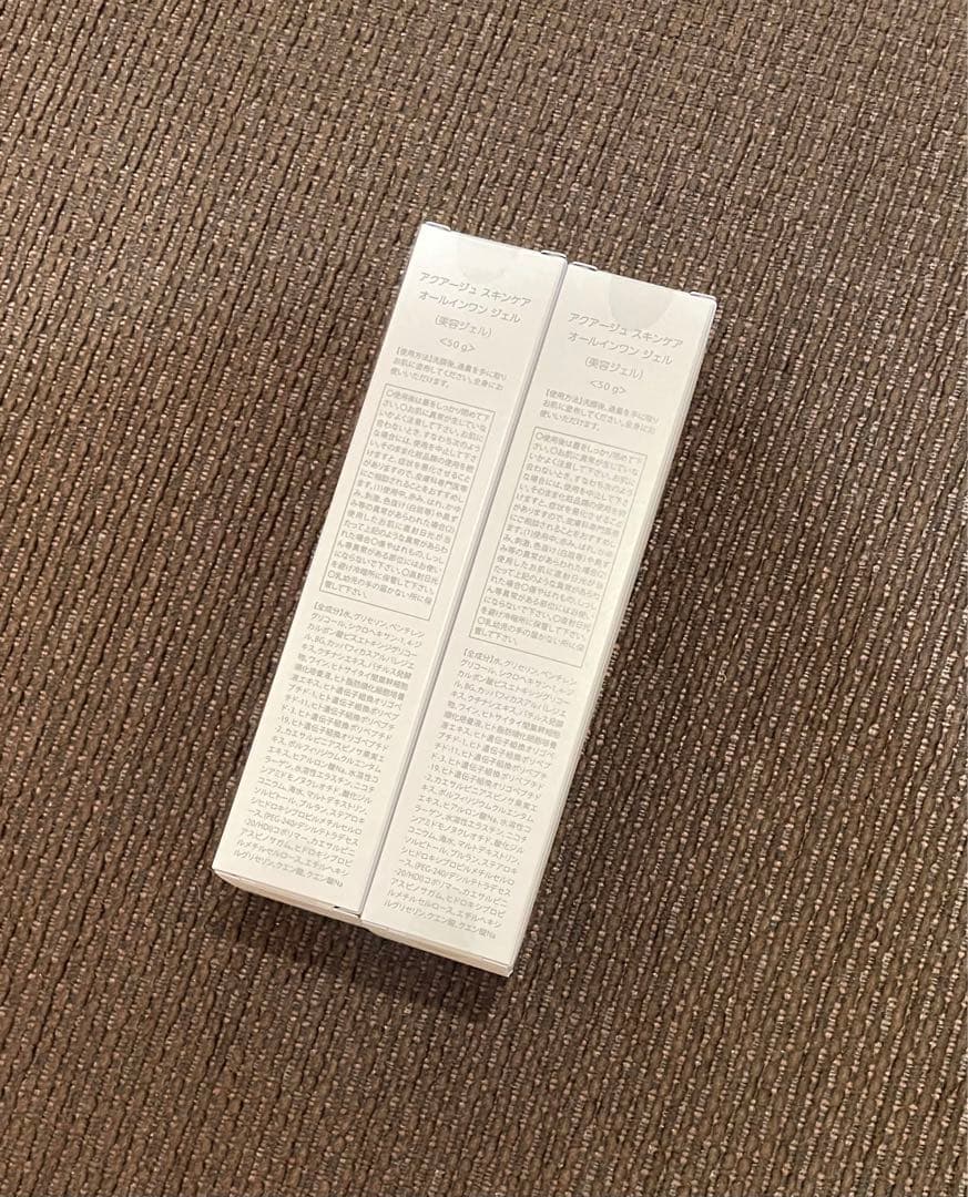 アクアージュ　オールインワンジェル　化粧品　新品