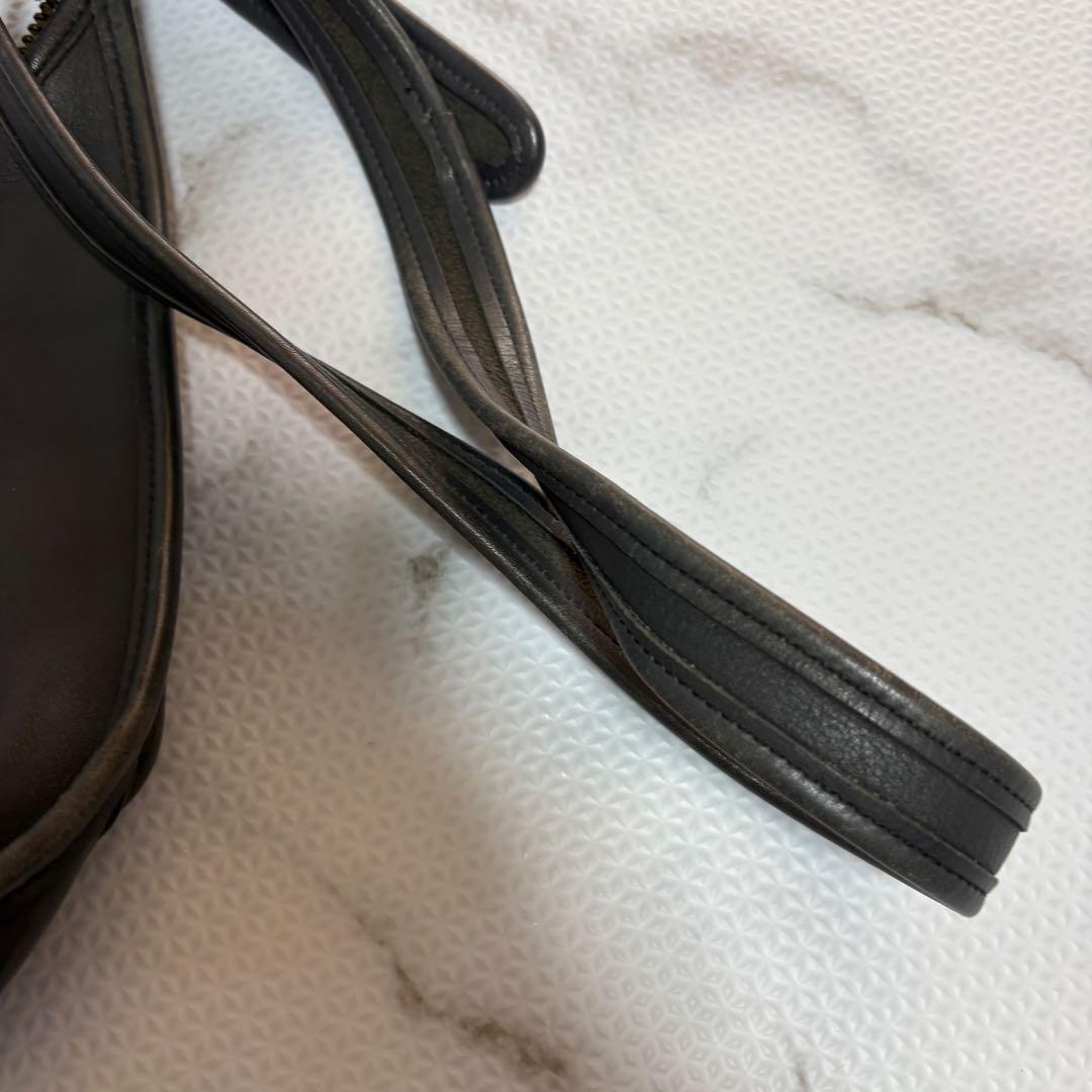 オールドコーチ 9950 レザー ショルダーバッグ マシューヒーリー ブラック