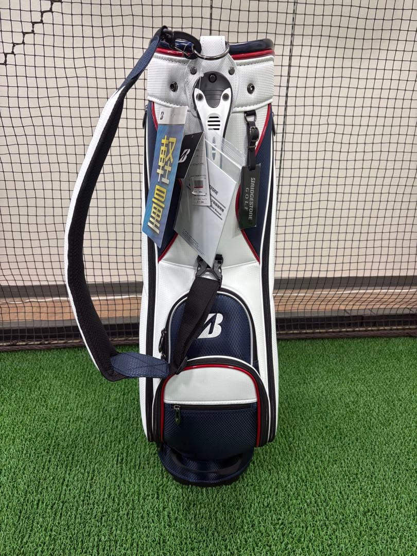 新品未使用 ブリヂストン 軽量 キャディバッグ