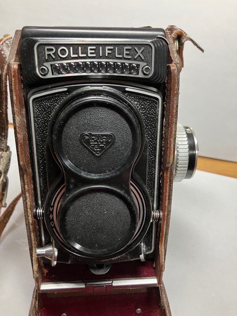 Rollei Flex フィルムカメラ ブラウン