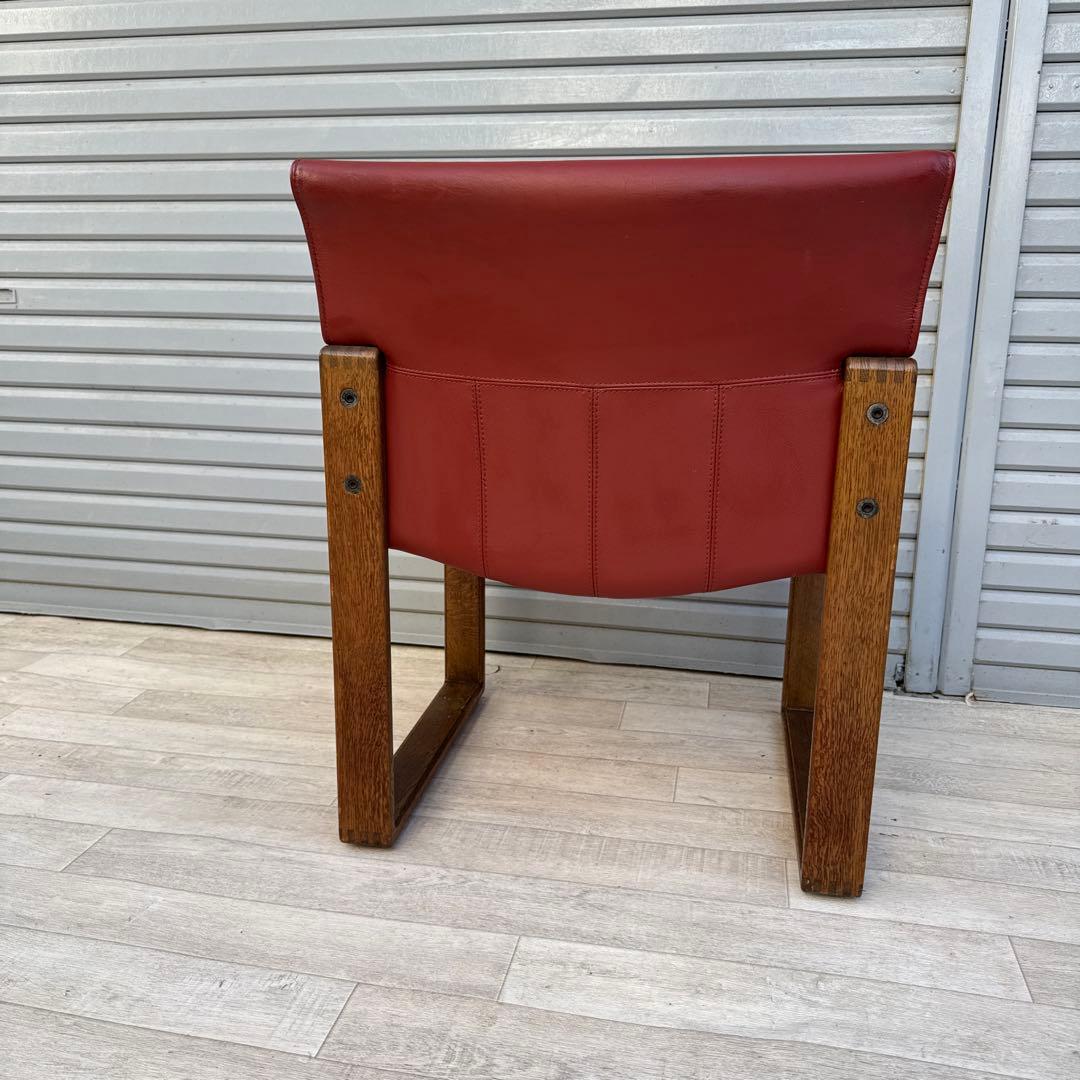 カンディハウス　ボルス ダイニング アームチェア　本革　②