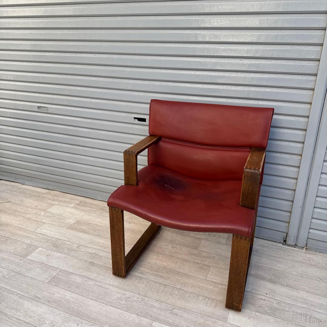 カンディハウス　ボルス ダイニング アームチェア　本革　②