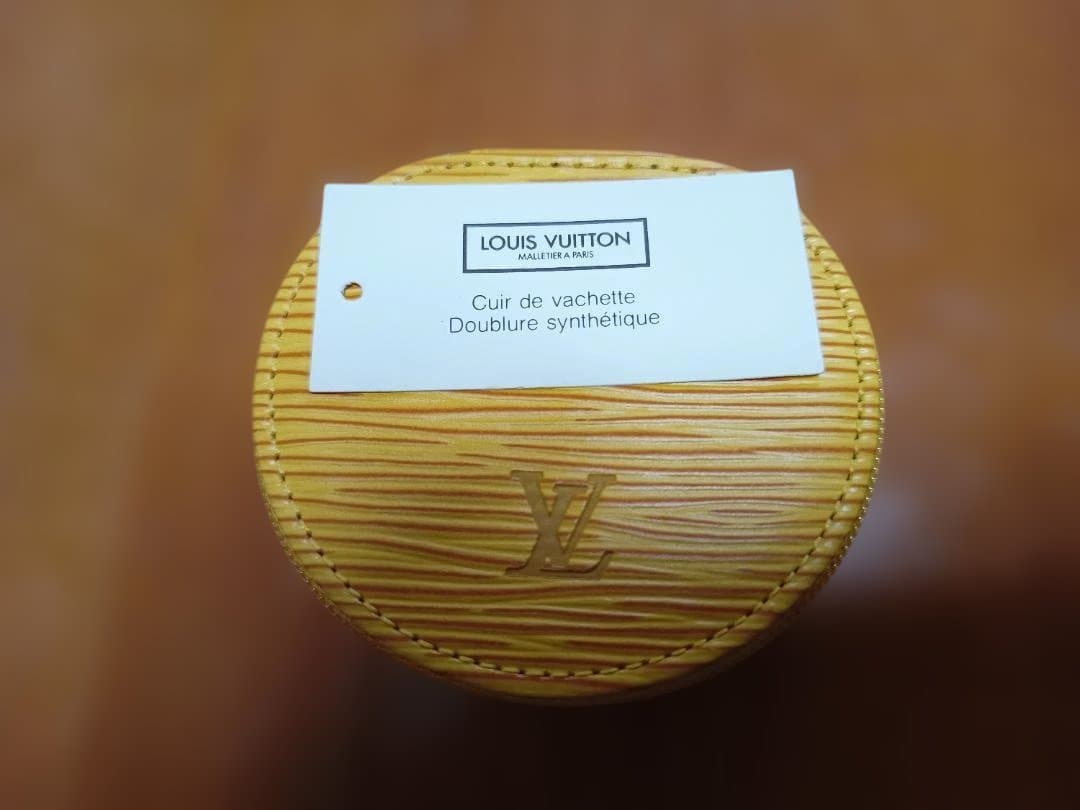 LOUIS VUITTON エピ エクランビジュー　本革 イエロー 未使用品