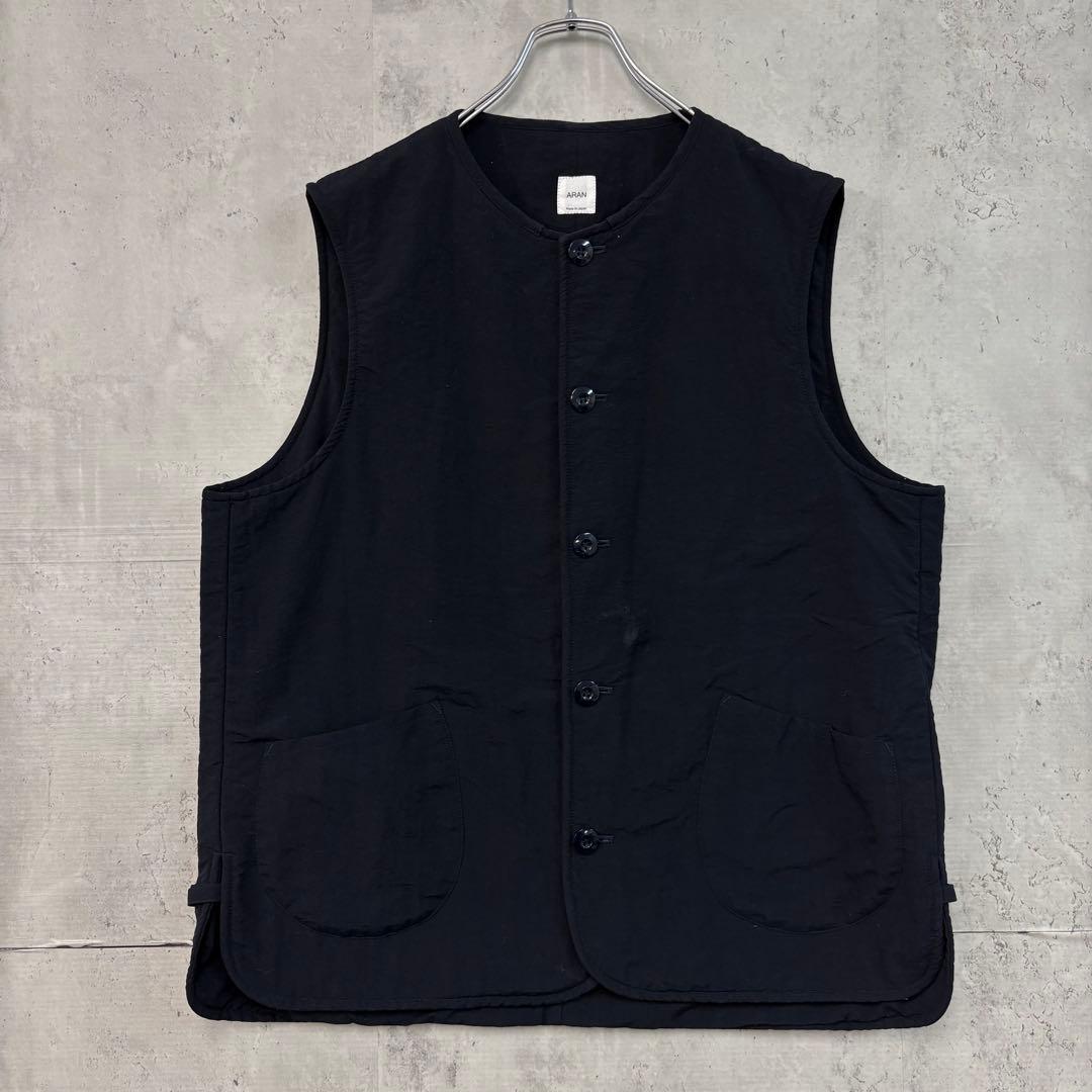 ARAN アラン リップストップ 高密度 ナイロン タフタ 中綿 ベスト 5