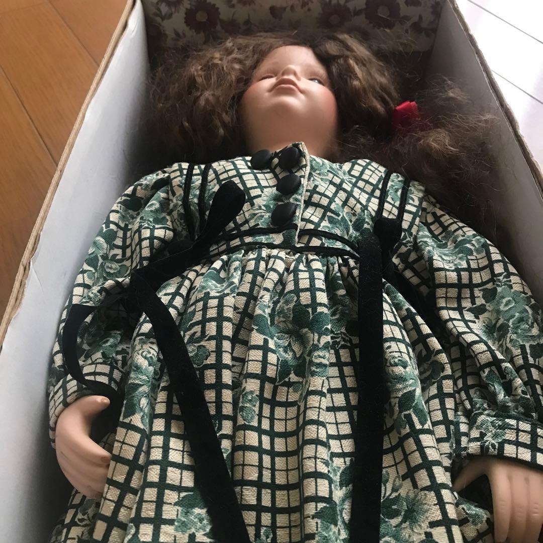 ポーセリアンドール　約50cm　　陶器人形