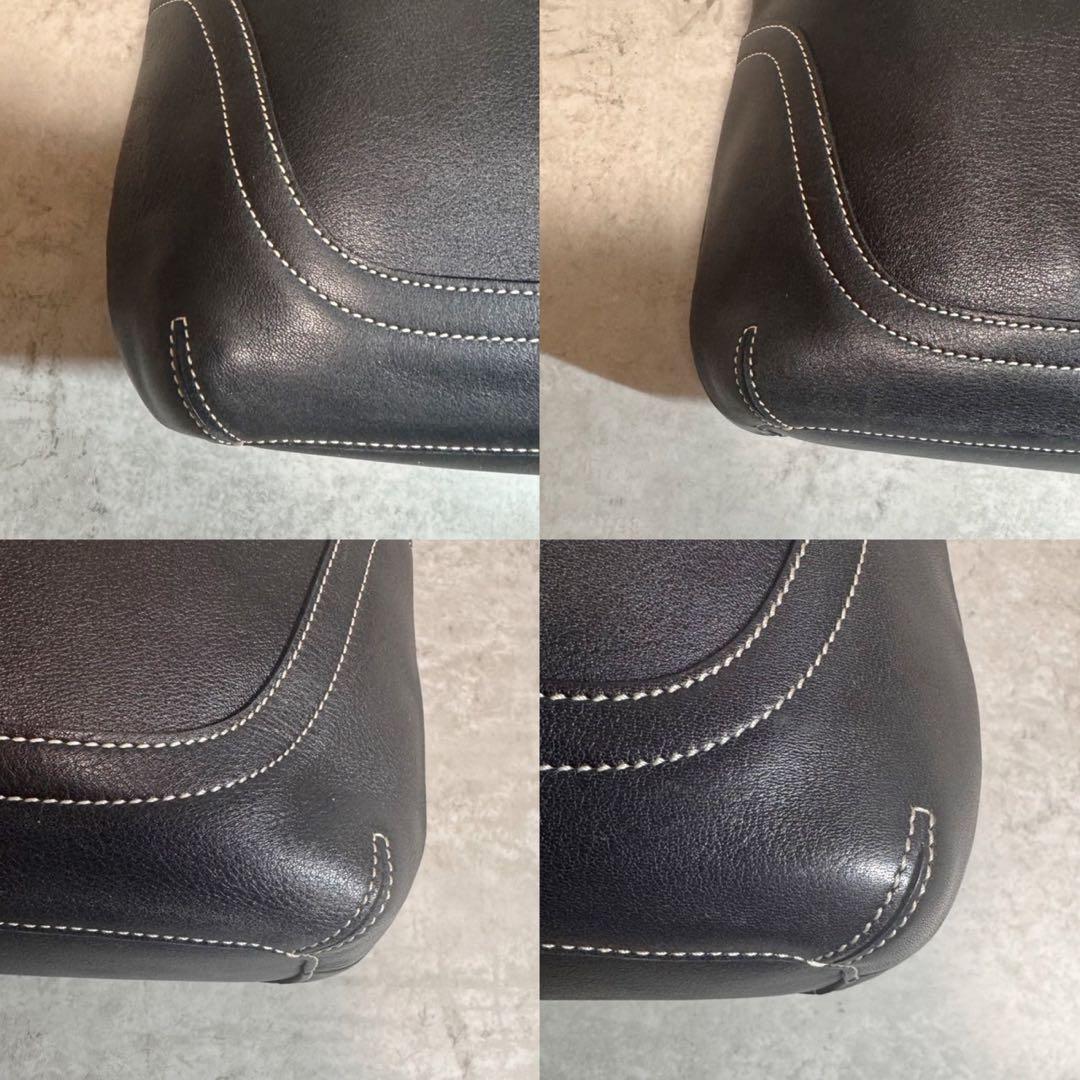 極美品 COACH ソーホー レザー ショルダーバッグ Y2K 肩掛け 黒