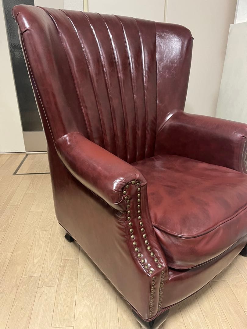 ヴィンセントソファー レッドブラウン