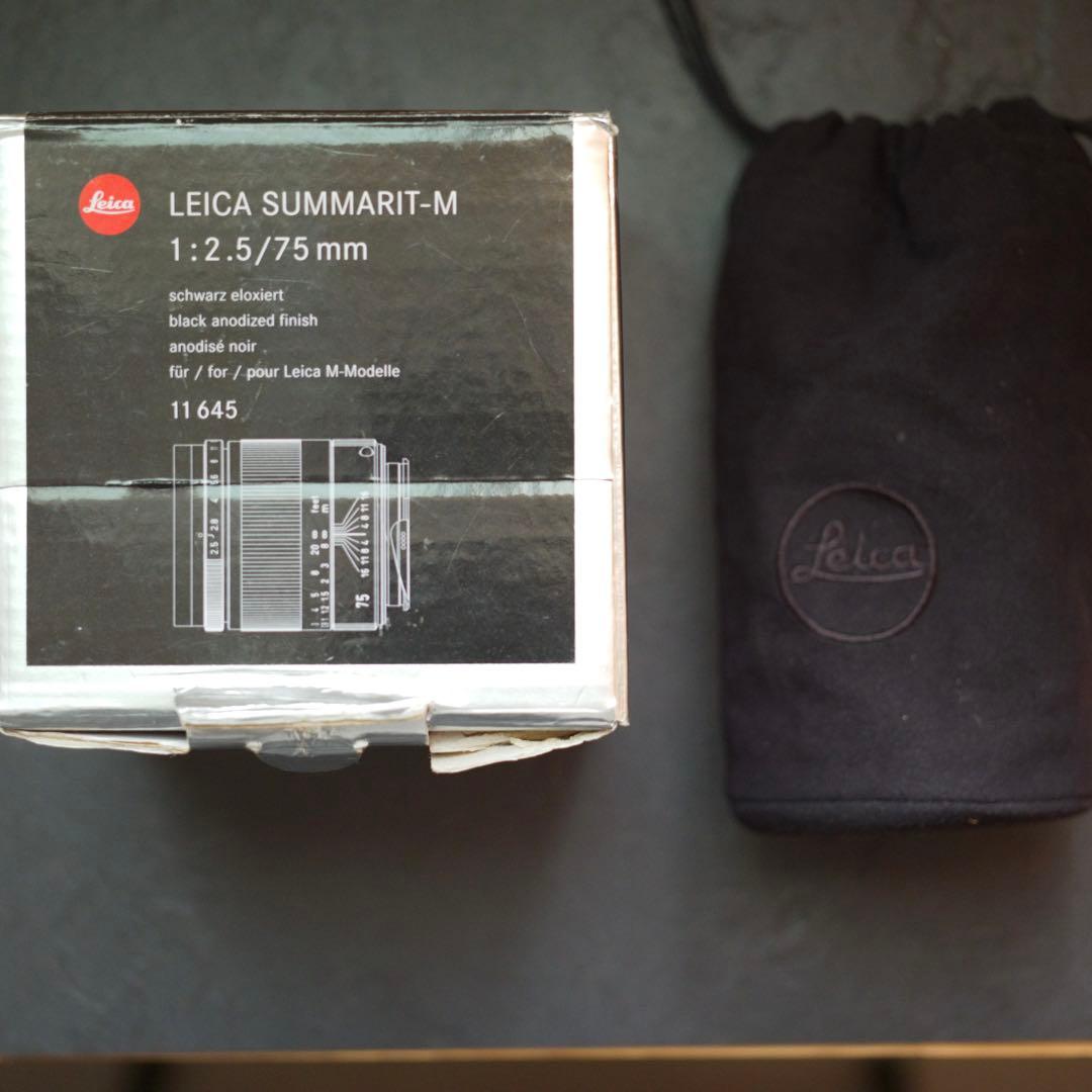 Leica 75mm f/2.5 単焦点レンズ