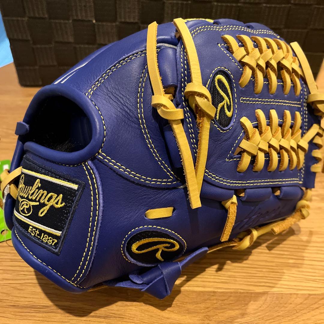 新品 値下げ中軟式少年用ローリングスJr.ハイパーテックR9N6L1 インディゴ