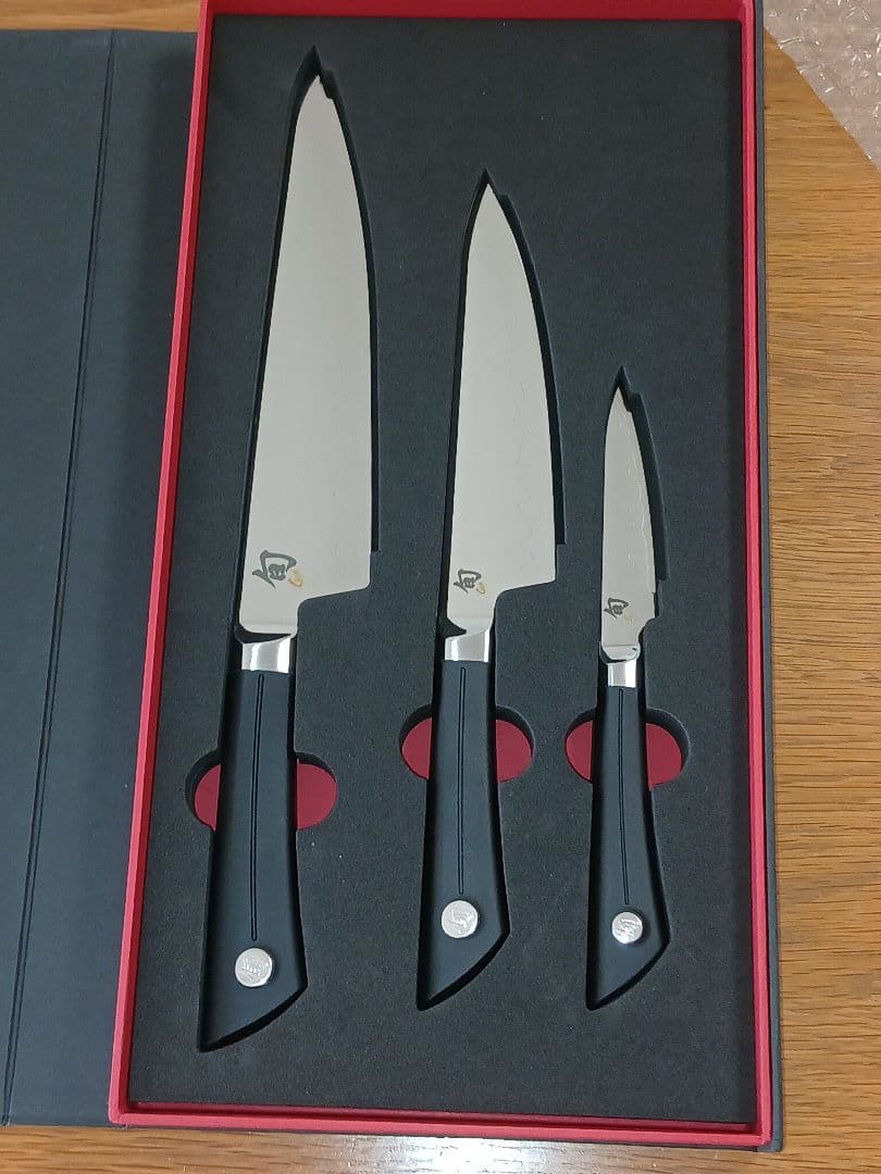 貝印　旬sora　プロ仕様包丁３本セット