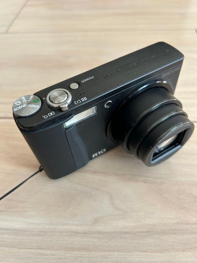 【動作確認済み】RICOH R10 デジカメ コンデジ 説明書 純正ケース付