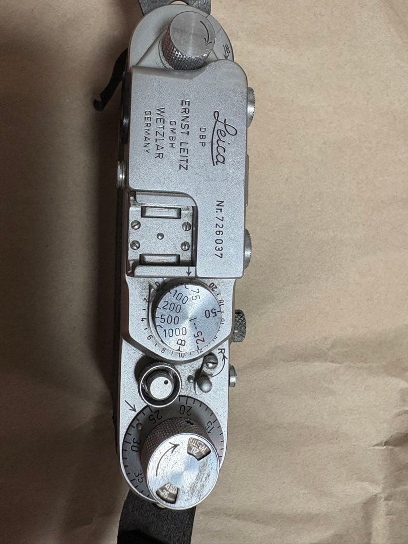 ［ジャンク扱い］バルナックライカ IIIｆ Leica IIIf