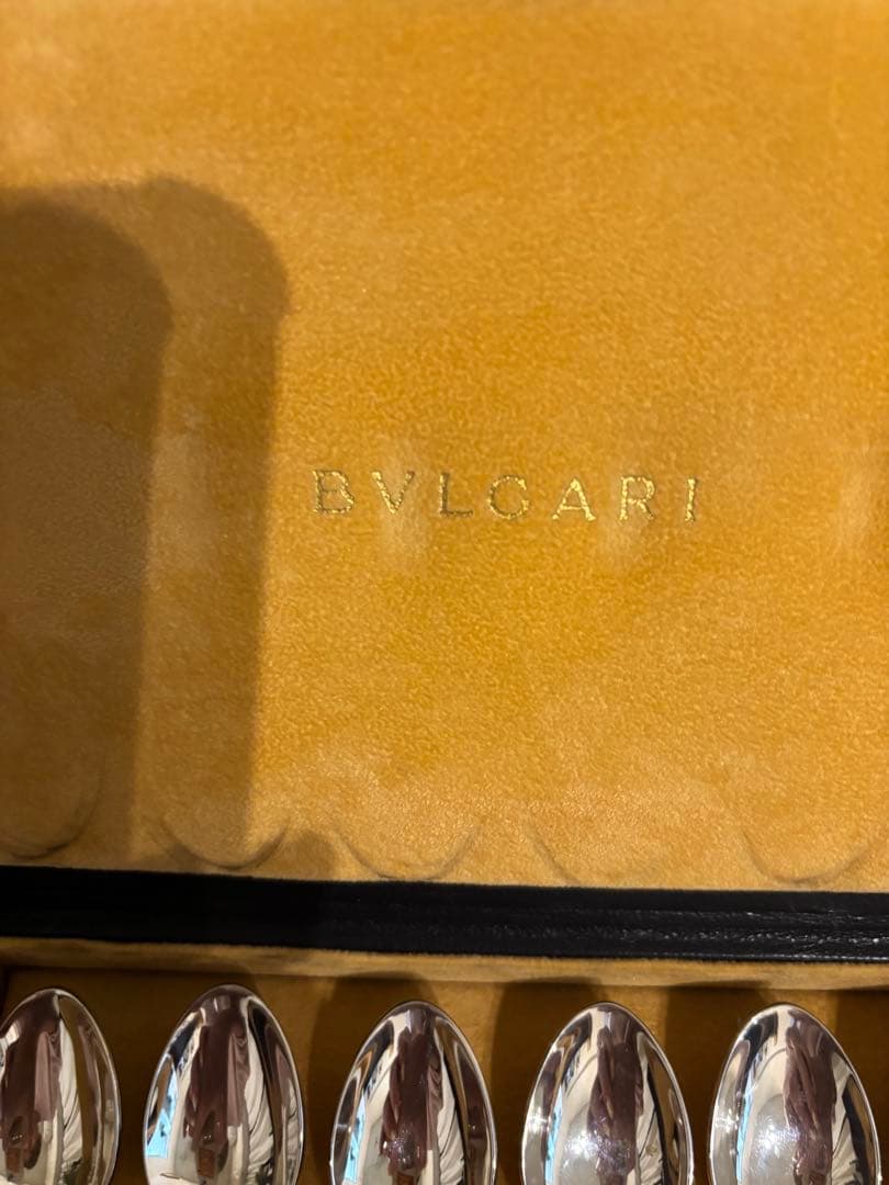 超希少　BVLGARI ブルガリ カトラリー スプーン　ケース入　ヴィンテージ