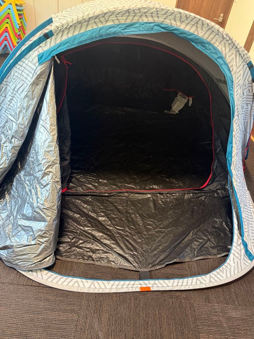 [ほぼ新品]Quechuaケシュア2SECONDS FRESH&BLACK2XL