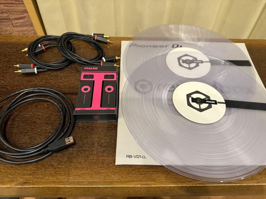 PHASE ESSENTIAL 本体　ピンク　コントロールVinyl付　DJ