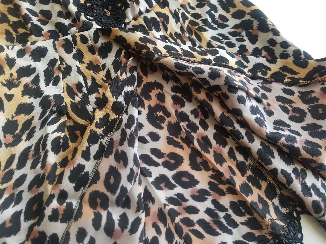 レア☆ワコール　サルート　ゼーン　キャミソール L 未使用　ヒョウ柄