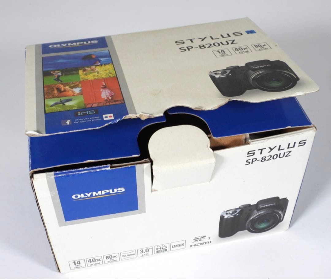 「美品」オリンパス デジタルカメラ STYLUS SP-820UZ シルバー