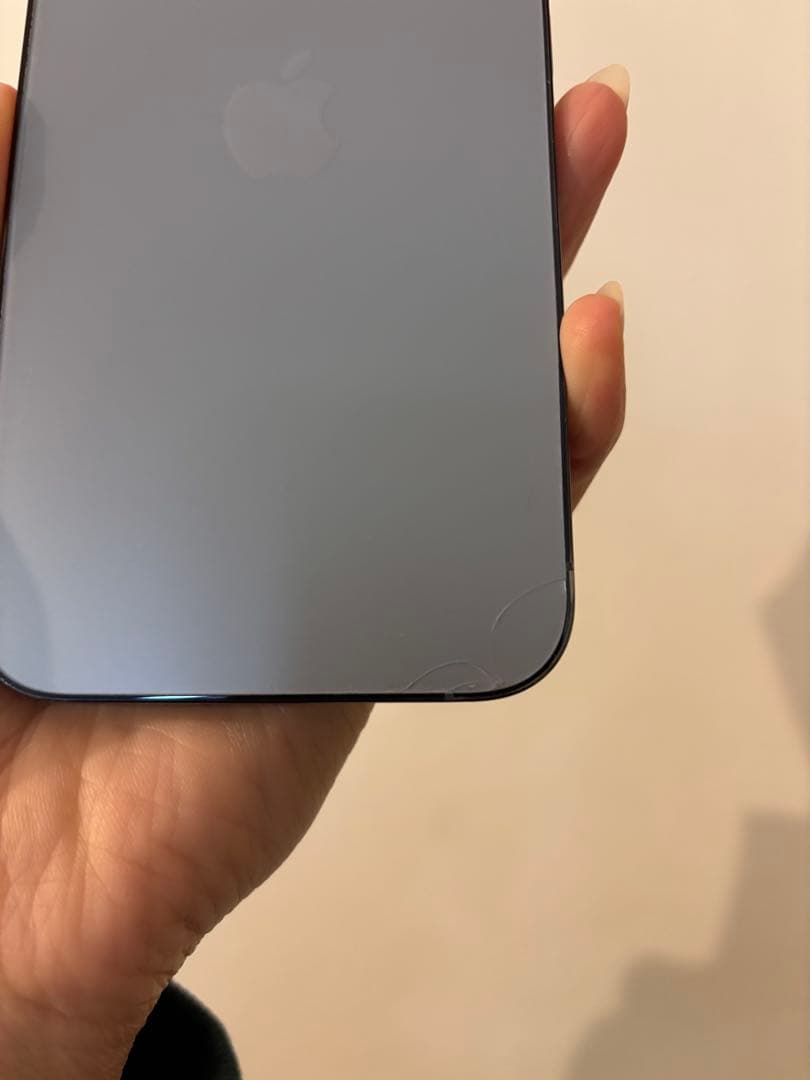 Apple iPhone 13 Pro 128GBシエラブルー　背面割れ有り