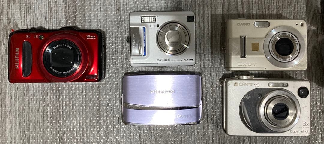 デジカメ28台まとめ売り　※動作未確認