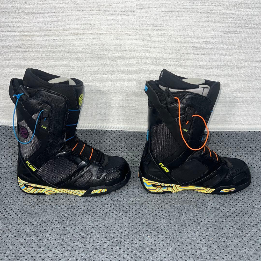 ５回使用 メンズ 27cm FLOW TCU スノーボードレースブーツ