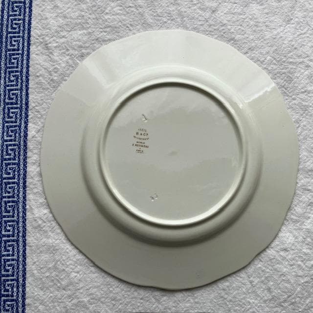 レア美品◆2枚◆クレイユモントローレリーフプレートオクトゴナルサルグミンヌジアン