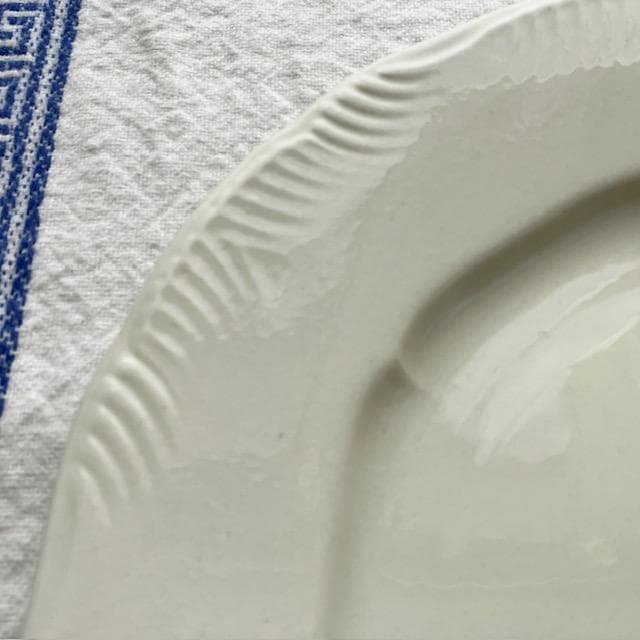 レア美品◆2枚◆クレイユモントローレリーフプレートオクトゴナルサルグミンヌジアン