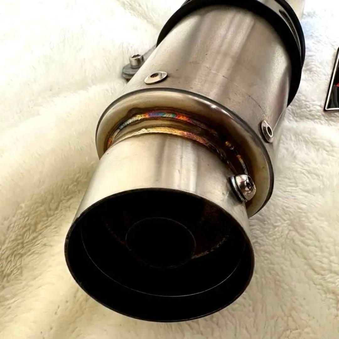 【しみずひゅーが】バンディット250 DANMOTOマフラー