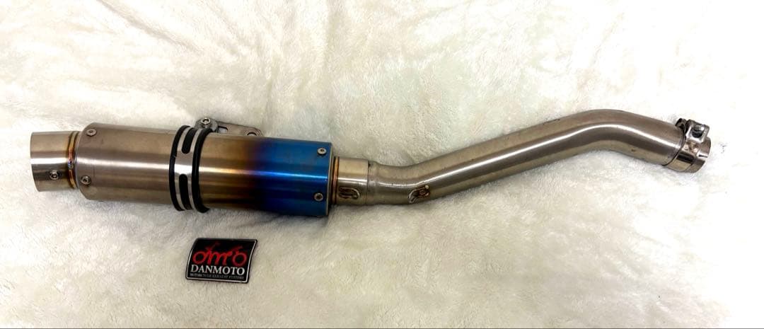 【しみずひゅーが】バンディット250 DANMOTOマフラー