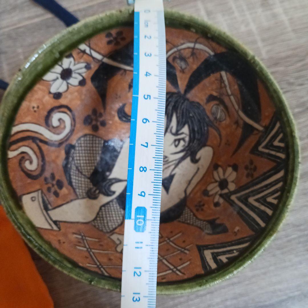 深見文紀　漫画織部茶碗　初期の名作　バニーガール