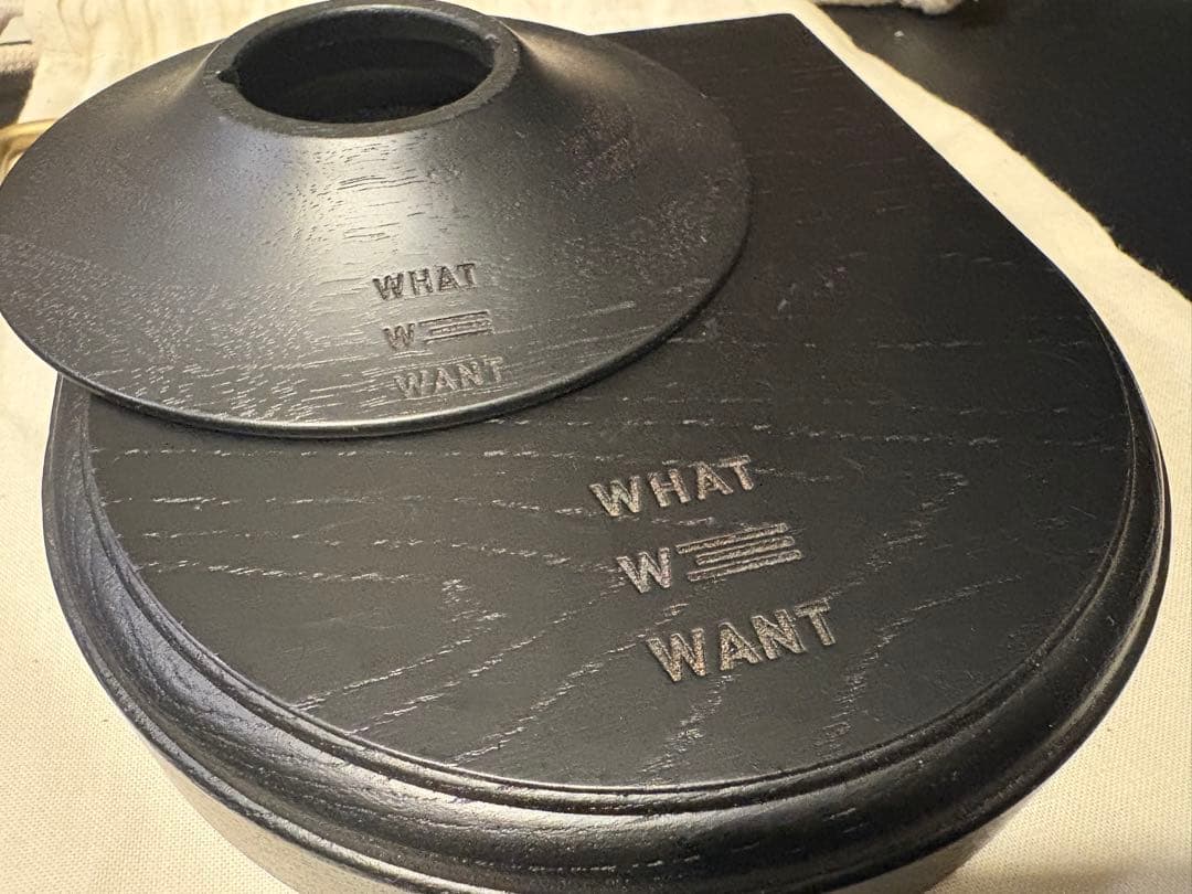 WHAT WE WANT 漢の漆黒　GOALSTAND セット