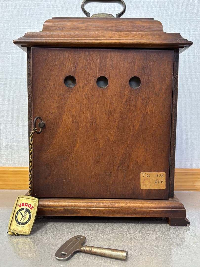 Urgos ドイツ製 アンティーク 木製置時計