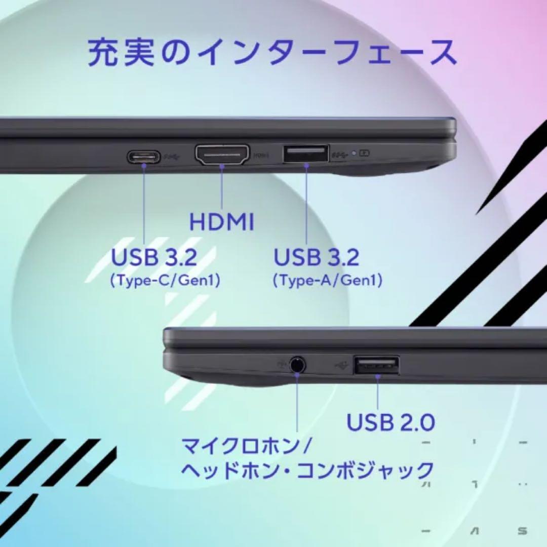 ASUS ノートパソコン Vivobook Go 12 ピーコックブルー