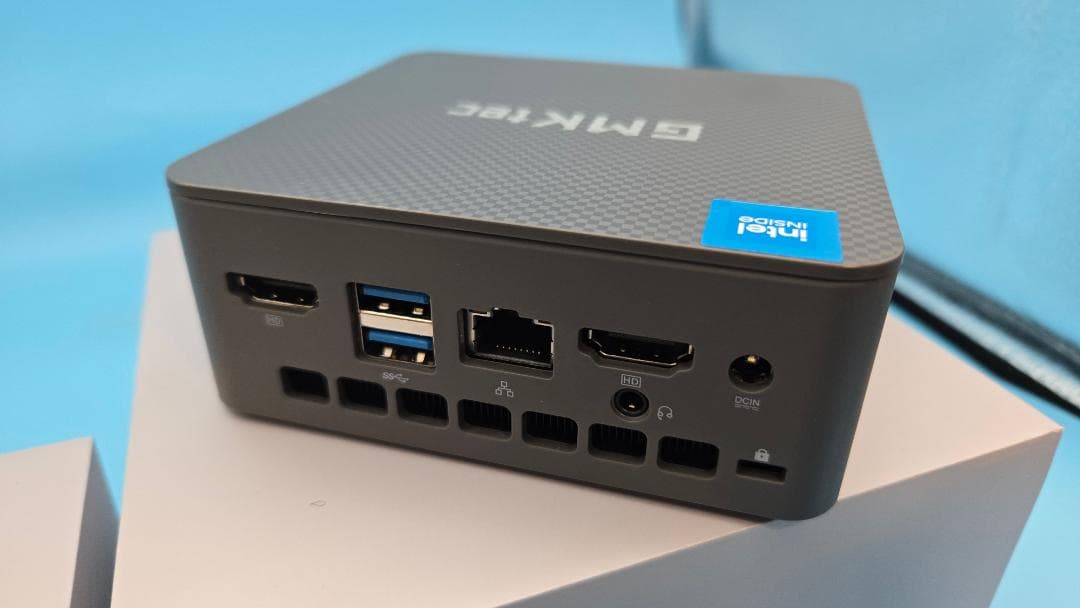 試用のみ「GMKtec G3 Plus」ミニPC N150+16GB+512GB