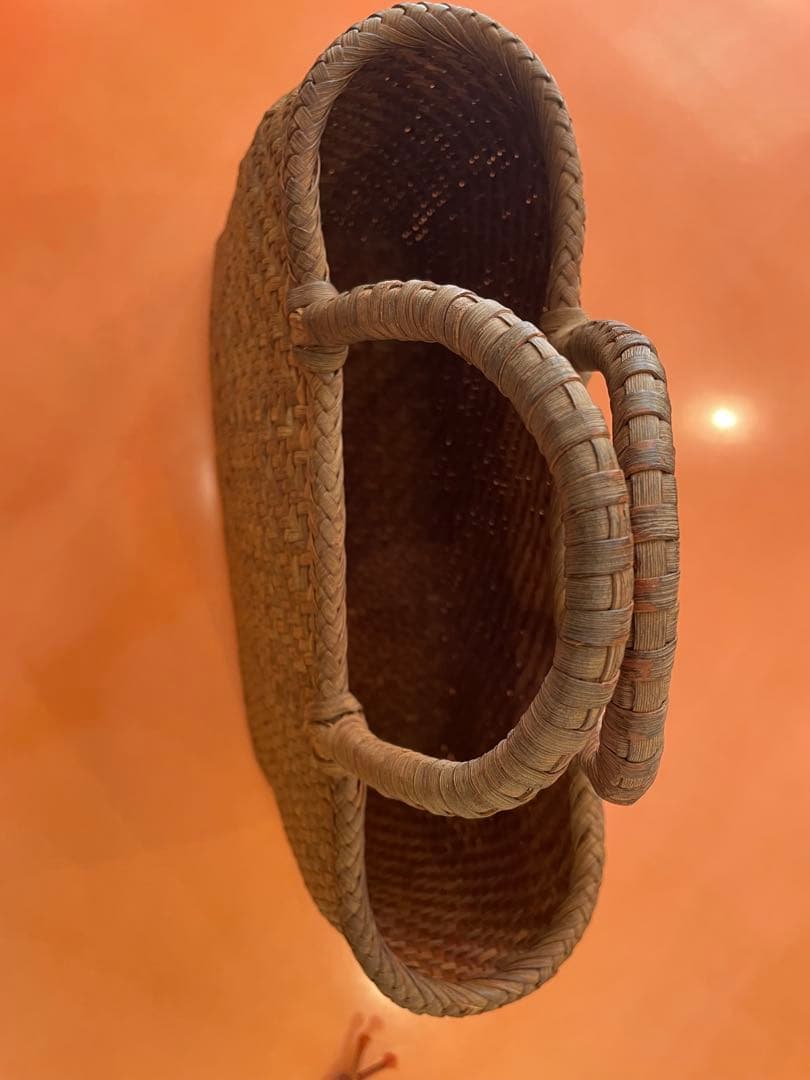 山形県産　山葡萄の蔓で編んだバッグ