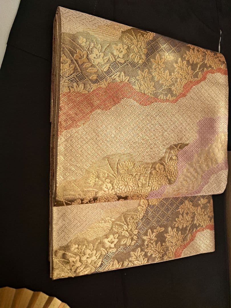 美品❇️作家もの　手描友禅　比翼仕立て　 ５つ紋　総フルセット