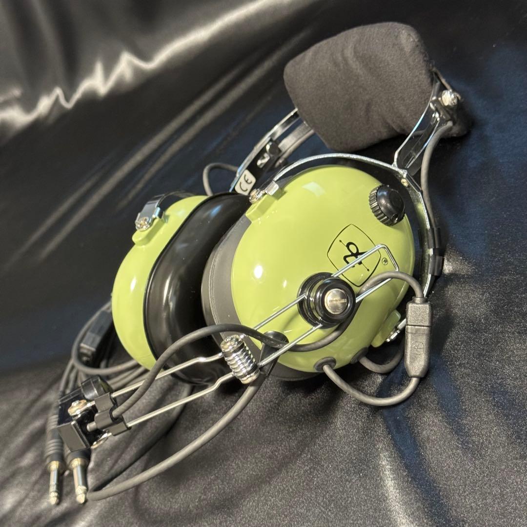 【美品】David Clark Ｈ10-30 ( 固定翼用 ) 航空ヘッドセット