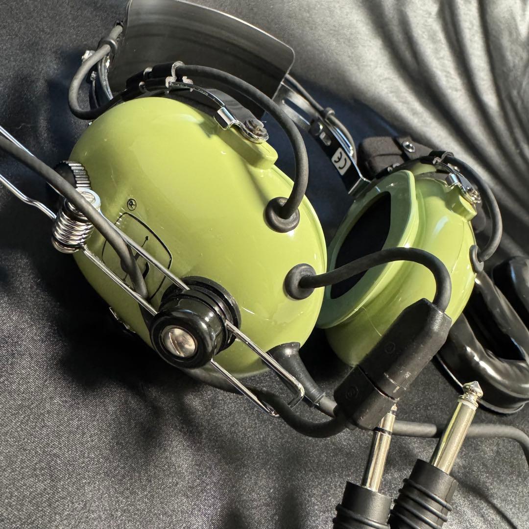 【美品】David Clark Ｈ10-30 ( 固定翼用 ) 航空ヘッドセット