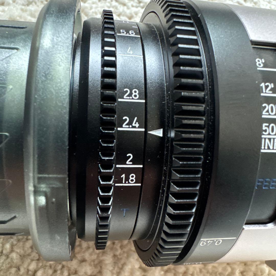 BLAZAR remus33mmアナモルフィックレンズ[Amber flare]